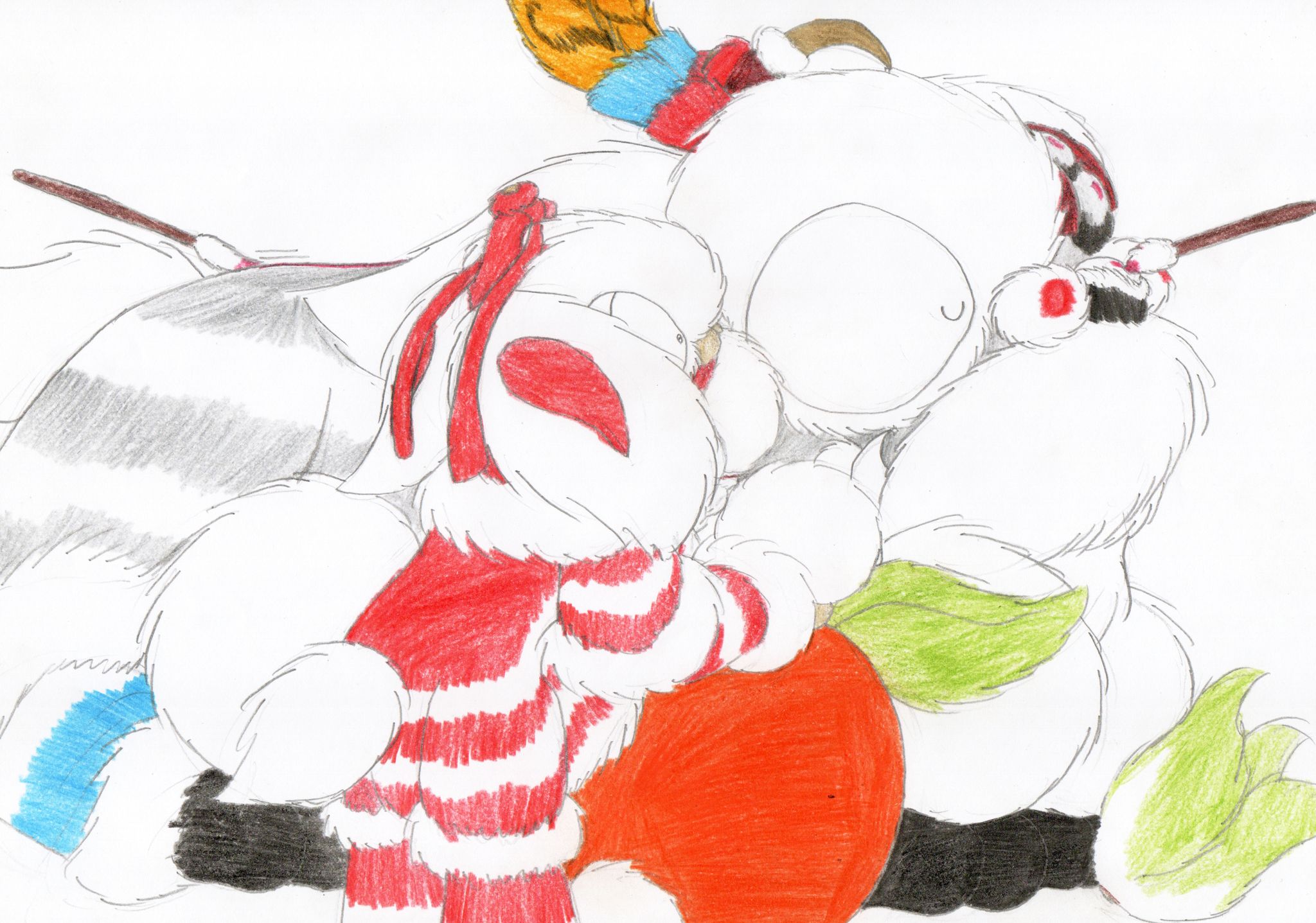 A closer inspection at the eyedot